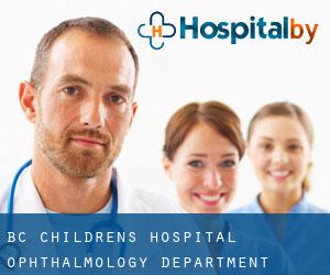 BC Children's Hospital - Ophthalmology Department (Vancouver)