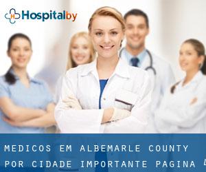 Médicos em Albemarle County por cidade importante - página 4