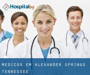 Médicos em Alexander Springs (Tennessee)