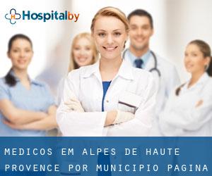 Médicos em Alpes-de-Haute-Provence por município - página 10