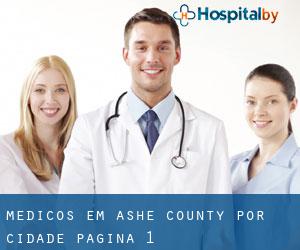 Médicos em Ashe County por cidade - página 1