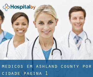 Médicos em Ashland County por cidade - página 1