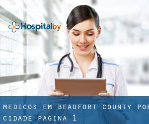 Médicos em Beaufort County por cidade - página 1