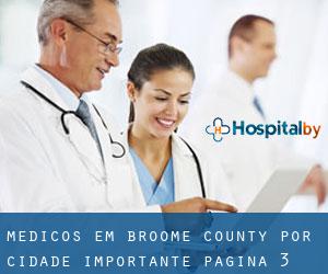 Médicos em Broome County por cidade importante - página 3