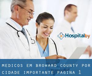 Médicos em Broward County por cidade importante - página 1