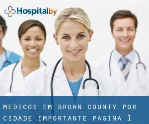 Médicos em Brown County por cidade importante - página 1