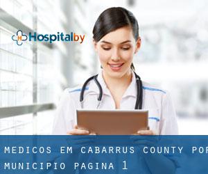 Médicos em Cabarrus County por município - página 1