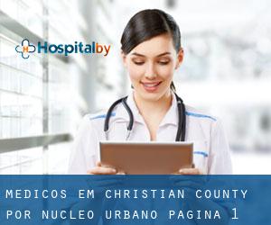 Médicos em Christian County por núcleo urbano - página 1