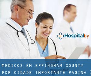 Médicos em Effingham County por cidade importante - página 1