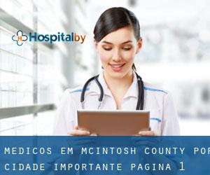 Médicos em McIntosh County por cidade importante - página 1