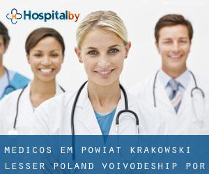Médicos em Powiat krakowski (Lesser Poland Voivodeship) por sede cidade - página 1 (Lesser Poland Voivodeship)
