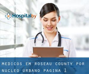 Médicos em Roseau County por núcleo urbano - página 1