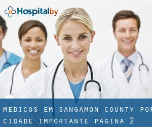 Médicos em Sangamon County por cidade importante - página 2