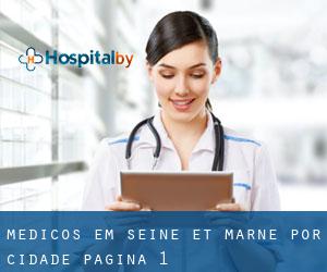 Médicos em Seine-et-Marne por cidade - página 1