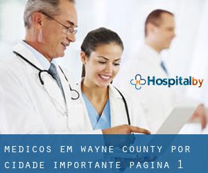 Médicos em Wayne County por cidade importante - página 1