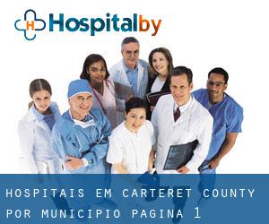 hospitais em Carteret County por município - página 1