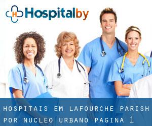 hospitais em Lafourche Parish por núcleo urbano - página 1