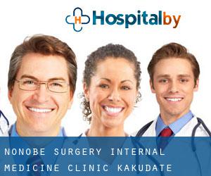 Nonobe Surgery Internal Medicine Clinic (Kakudate)